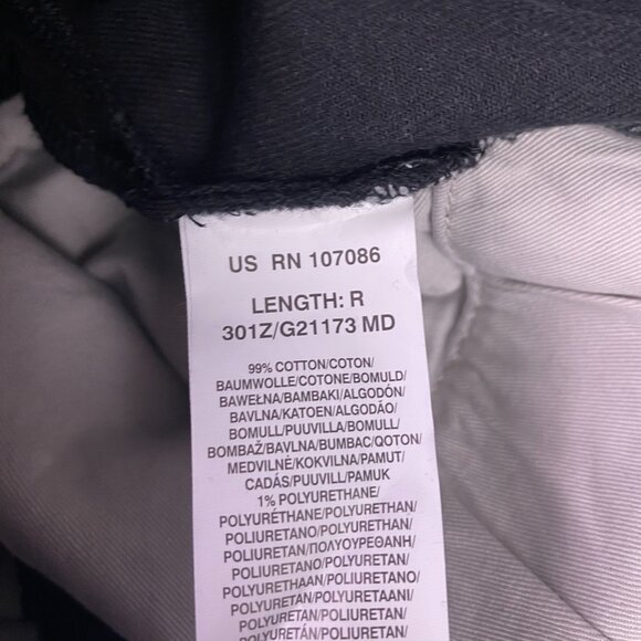 NWT Paul Smith Tapered Fit Black Organic Stretch Jeans Men's 30 Measure 32 x 31 - Picture 16 of 16